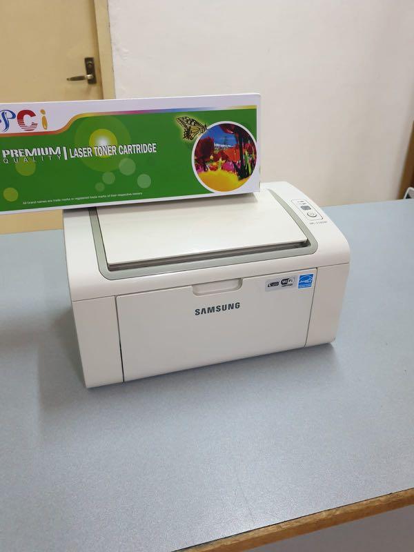 Working Samsung Ml 2165w Laser Printer Wifi Computers Tech Printers Scanners Copiers On Carousell