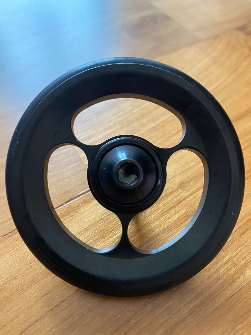 Brompton titanium easy store wheels