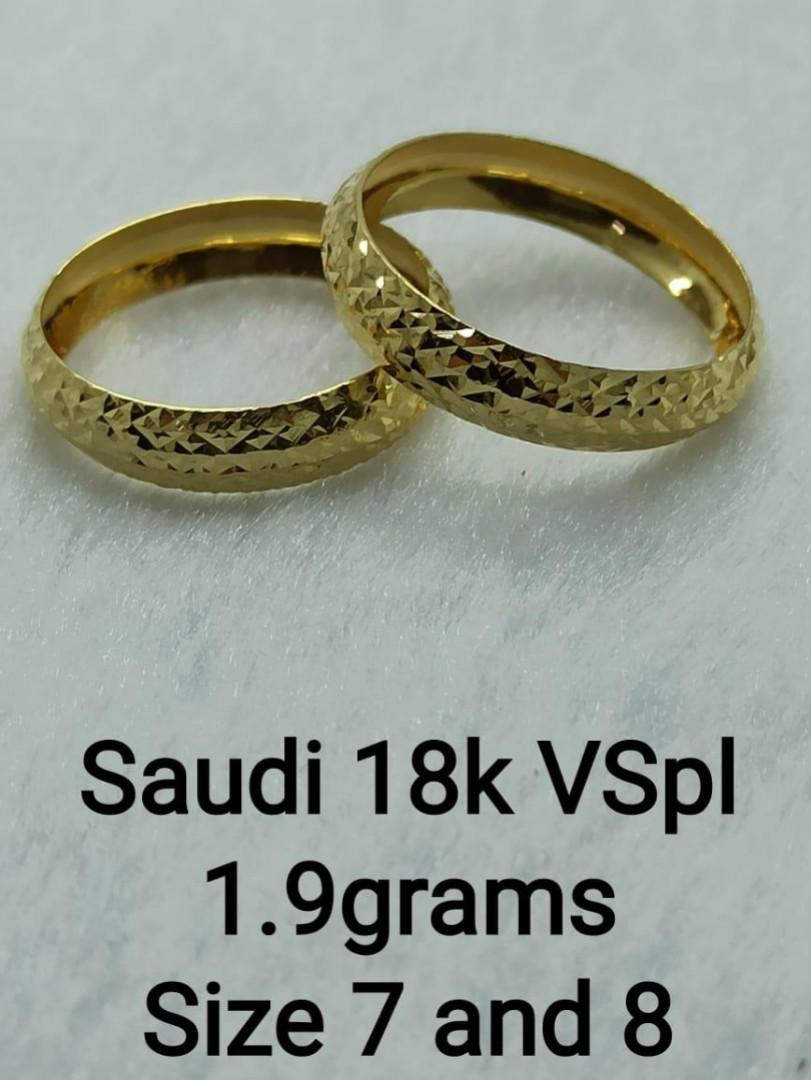 Wedding ring saudi gold price cheap