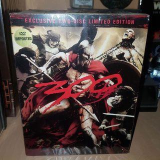 300 Exclusive 2-Disc Limited Edition DVD Boxset with Spartan Helmet