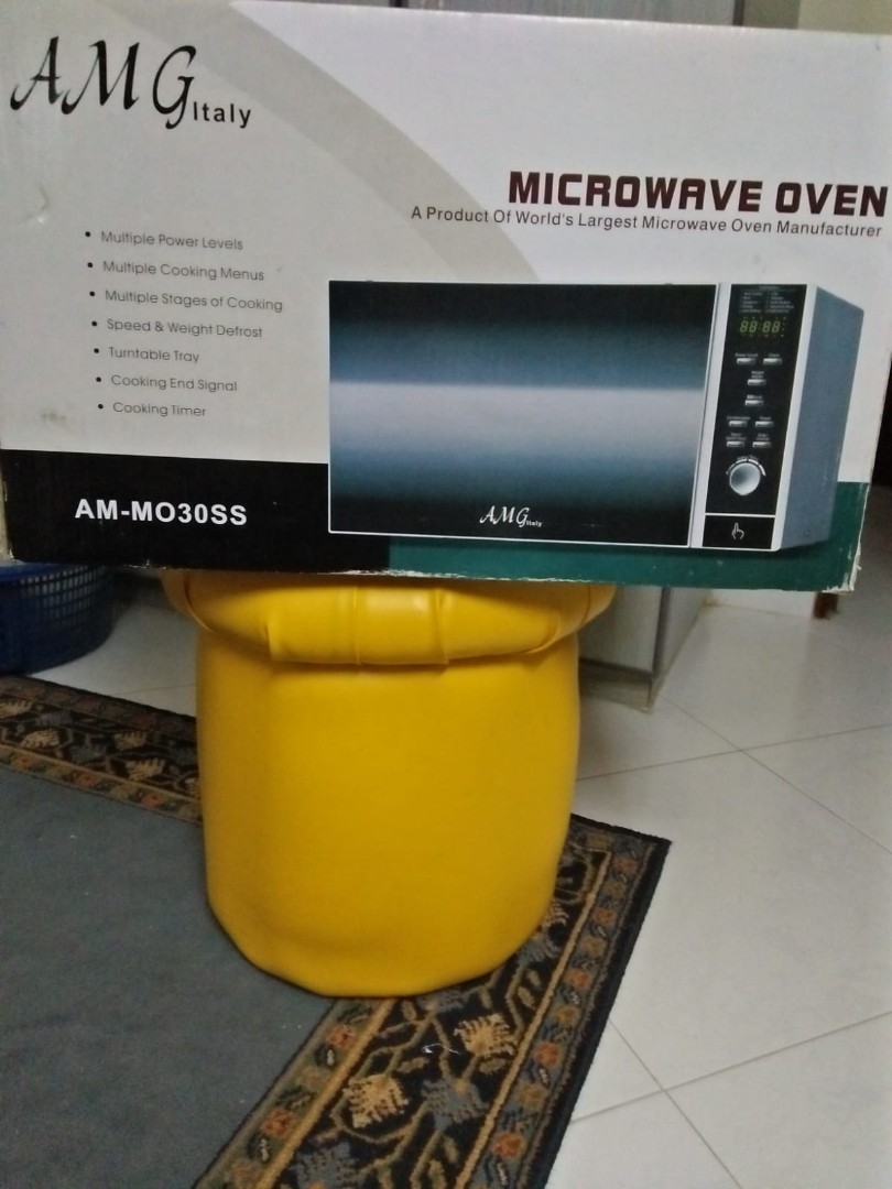 30L AMG ITALY MICROWAVE OVEN, TV & Home Appliances, Kitchen Appliances