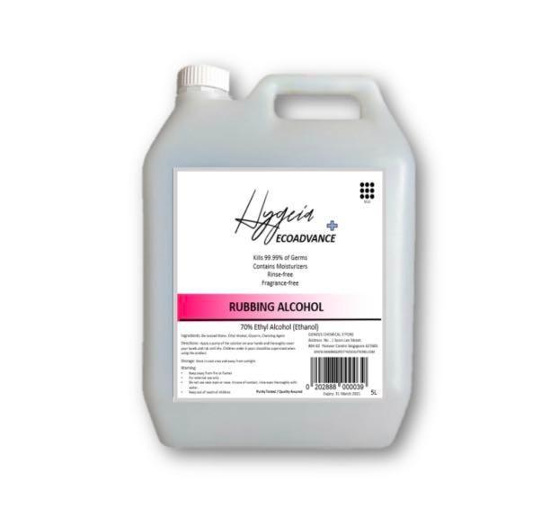 70% Ethanol Liquid Sanitiser 5L Refill Pack, Beauty ...
