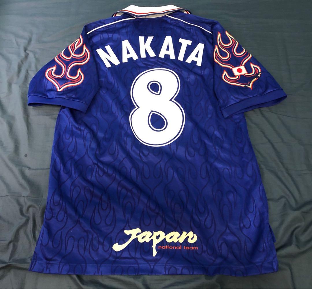 し*ゅ様 1998 日本代表 (A) ユニフォーム 中田英壽 し*ゅ様 1998 日本代表 (A) ユニフォーム 中田英壽