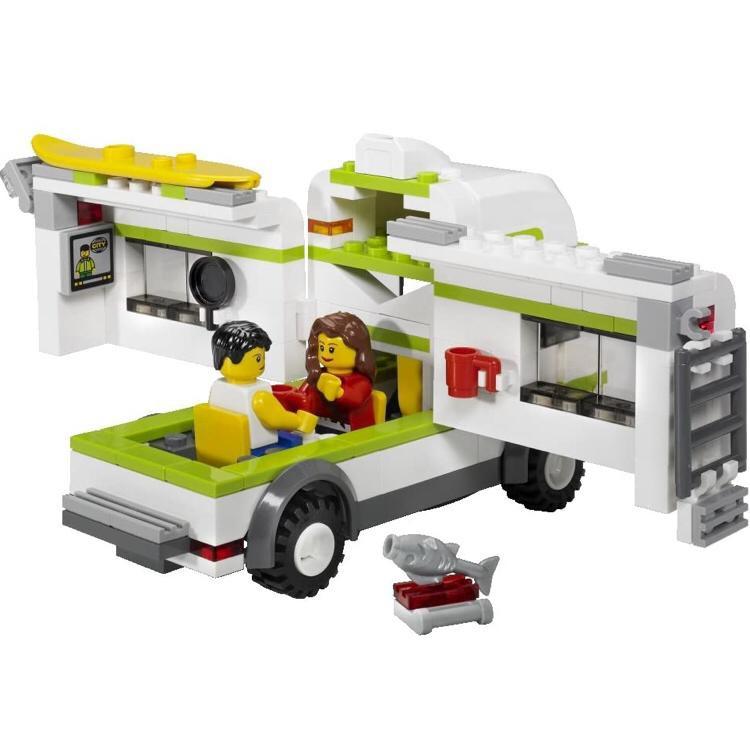 lego truck and camper