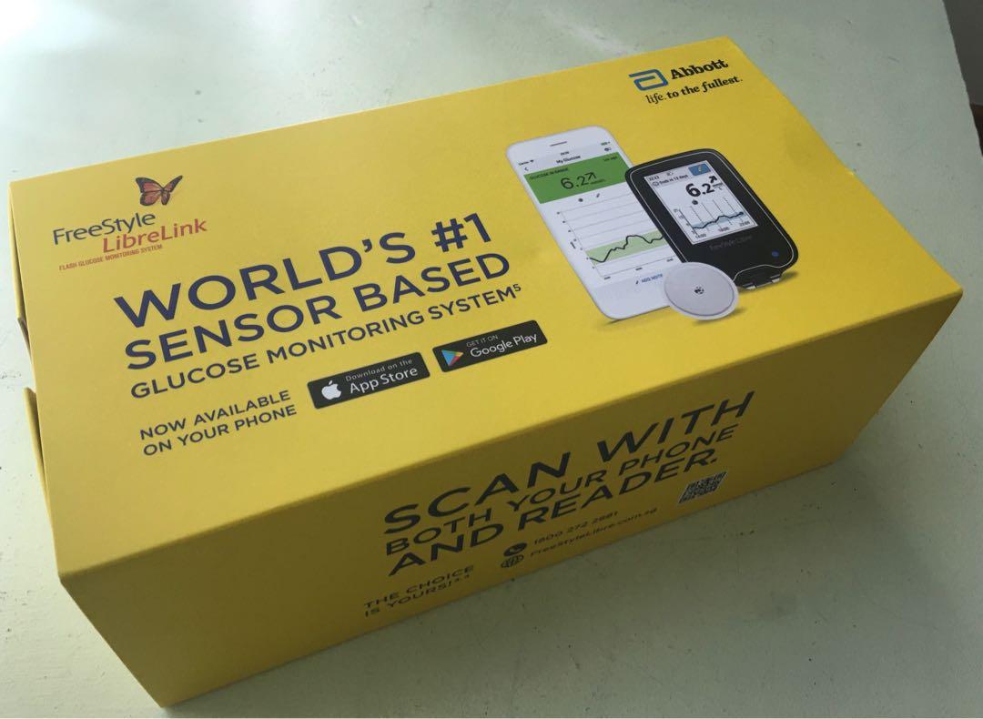 Abbott FreeStyle LibreLink Glucose Monitoring Sensor, Beauty & Personal