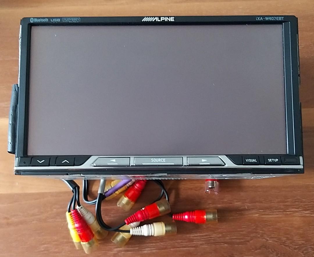 Alpine iXAW407EBT Car 7inch Multimedia Audio System 2din Bluetooth
