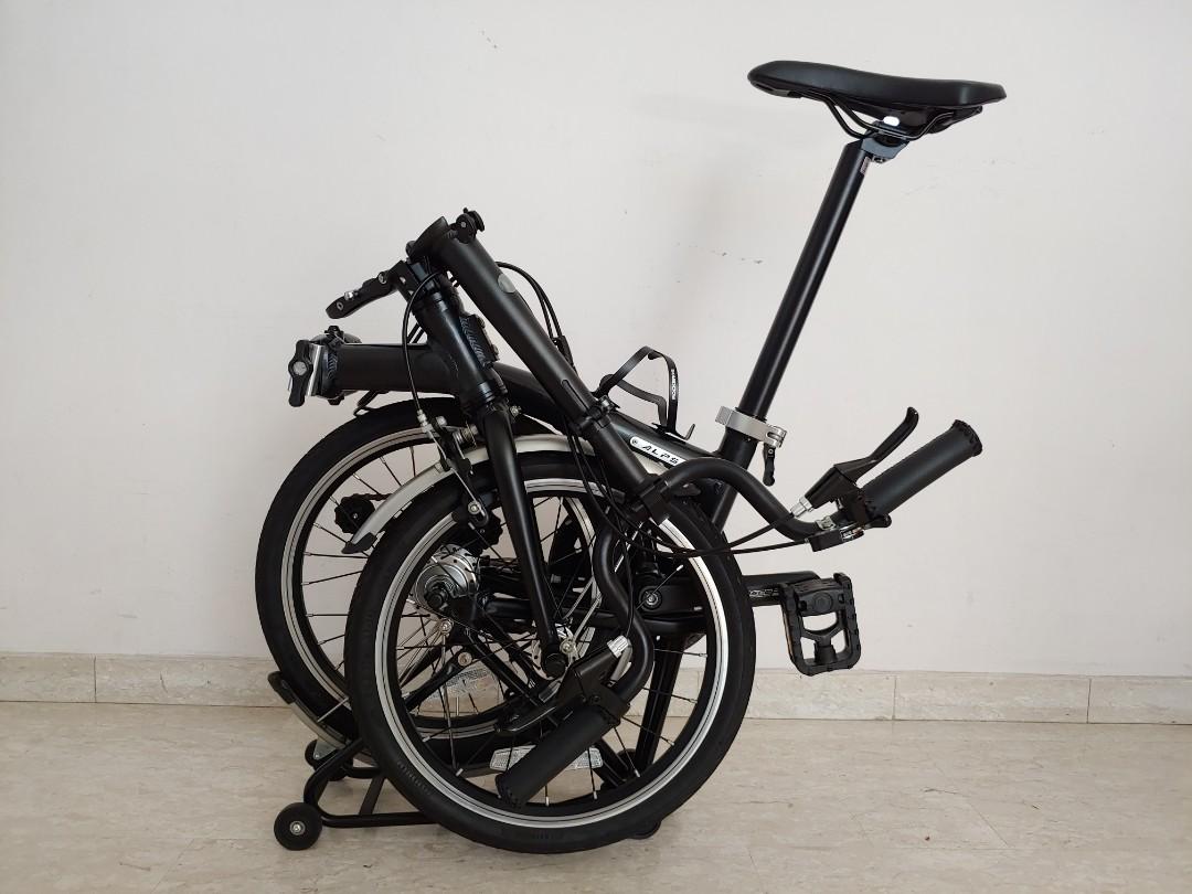 alps folding bike