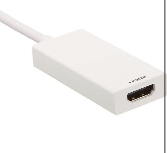 AmazonBasics USB 3.1 TypeC to HDMI Adapter White, Computers & Tech, Parts & Accessories