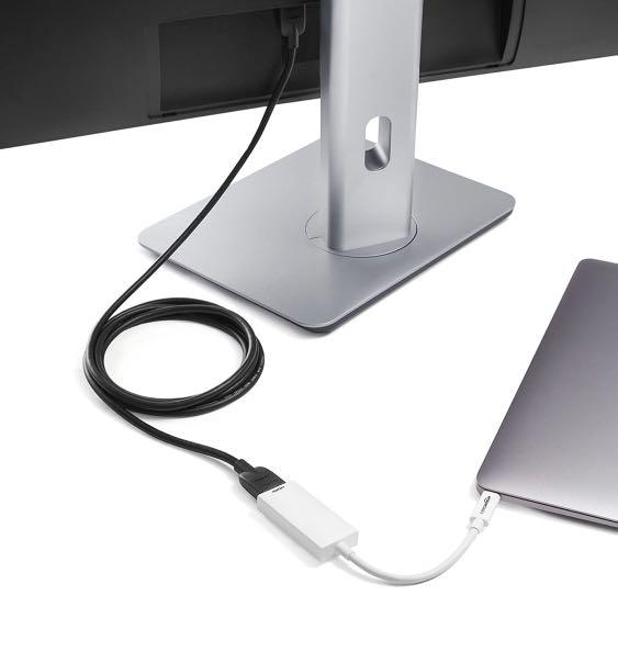 AmazonBasics USB 3.1 TypeC to HDMI Adapter White, Computers & Tech, Parts & Accessories