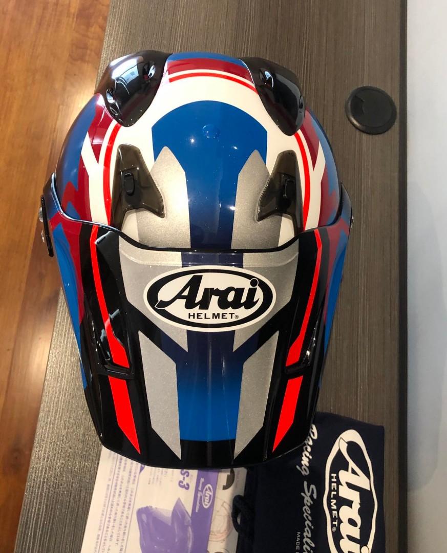 Arai Tour Cross 3 Departure Not Shoei Hjc Agv Motorbikes Motorbike Parts Accessories Helmets And Other Riding Gears On Carousell