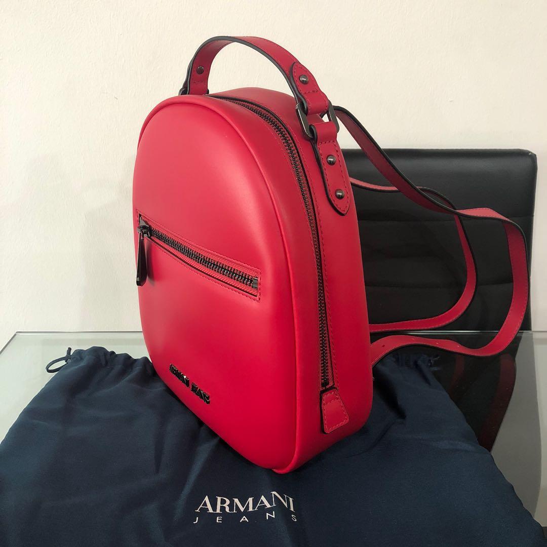 Armani Jeans Backpack Luxury Bags Wallets on Carousell