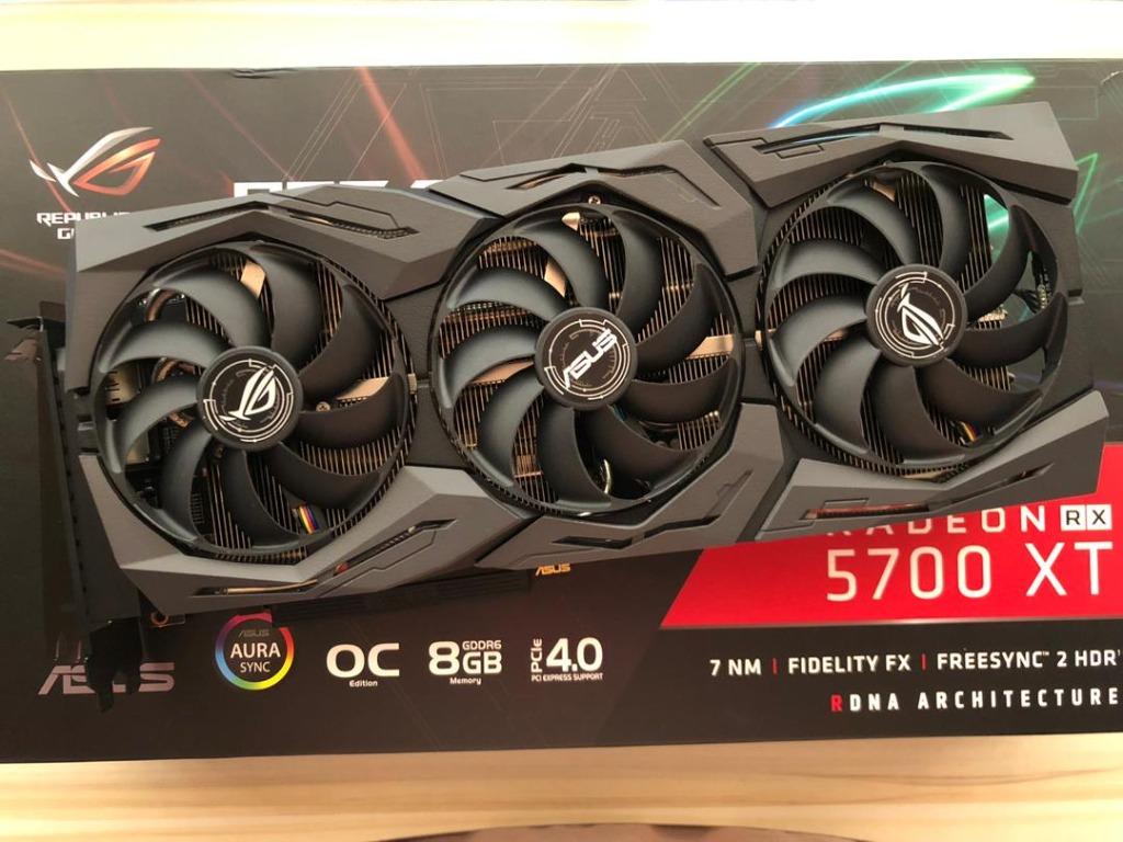 Asus ROG Strix RX 5700XT 8GB OC Gaming GDDR6 / RX 5700 XT / RX5700XT