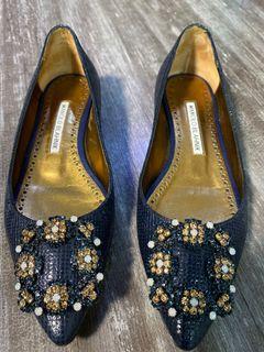 Authentic Manolo Blahnik Flats