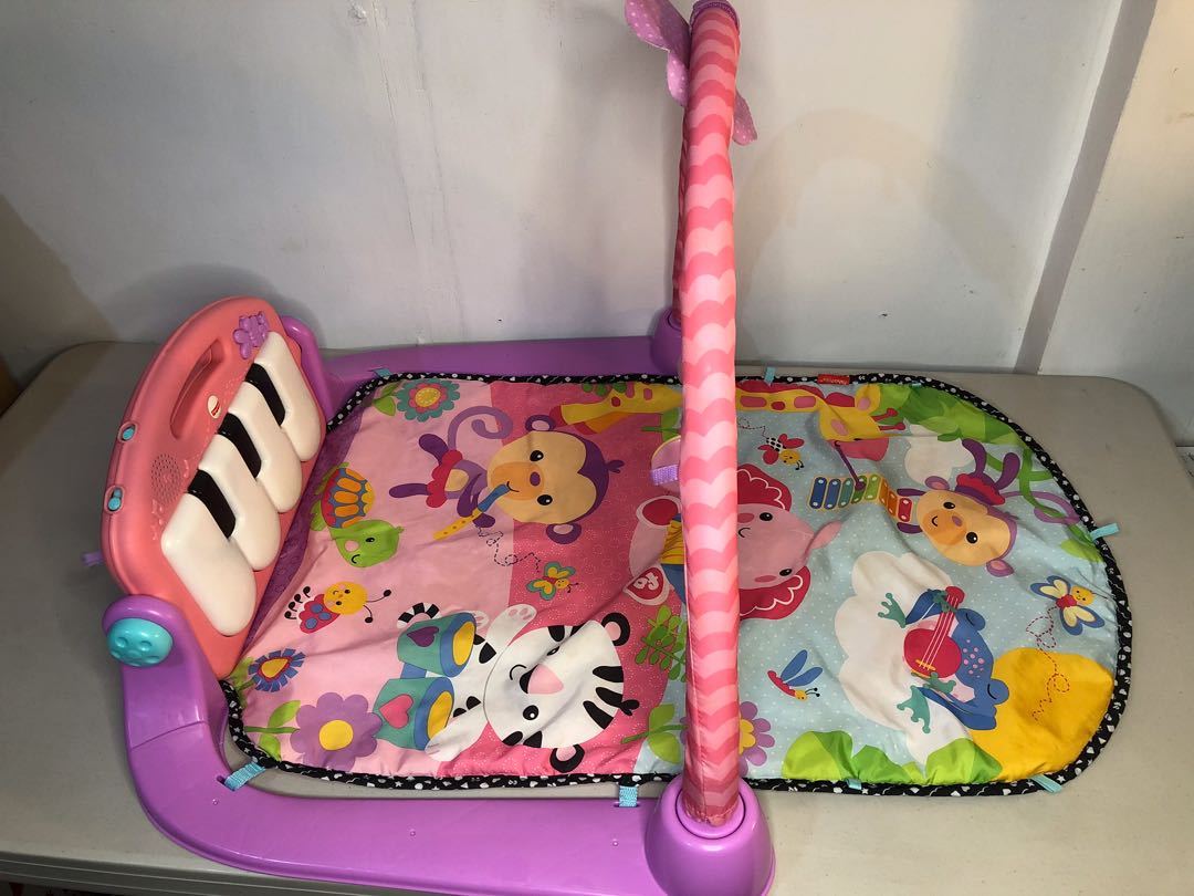 piano play mat pink