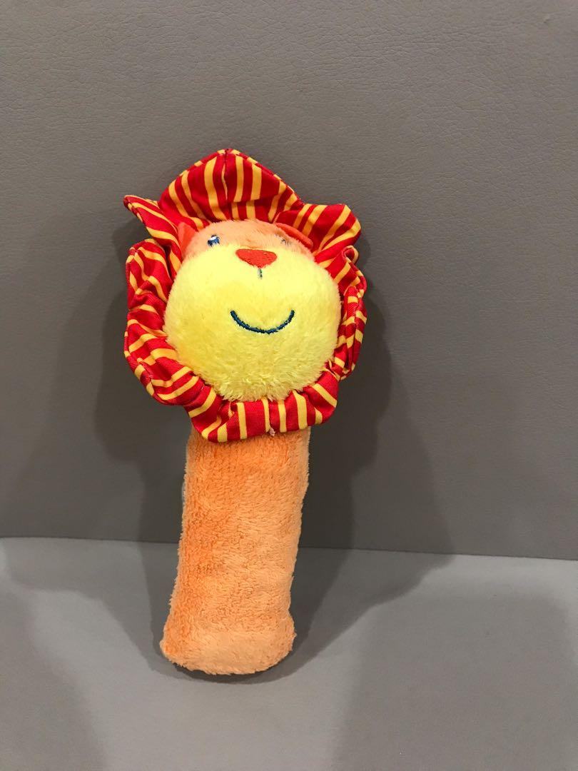 baby plush rattle