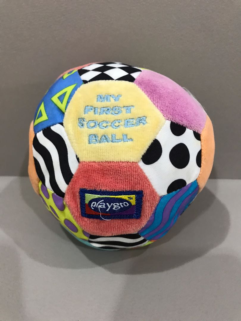 plush soccer ball for baby