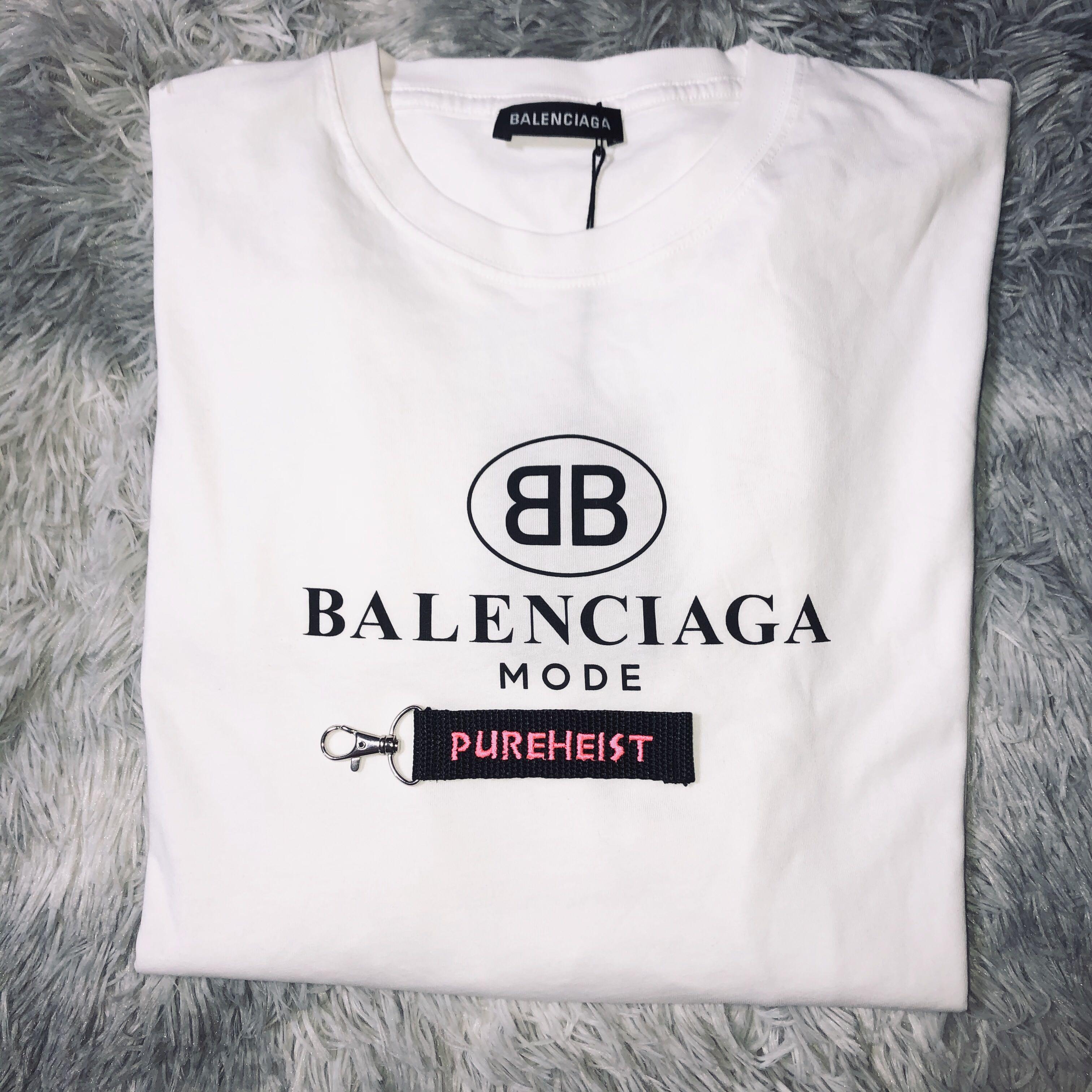 Balenciaga Mode Tee Men S Fashion Clothes Tops On Carousell