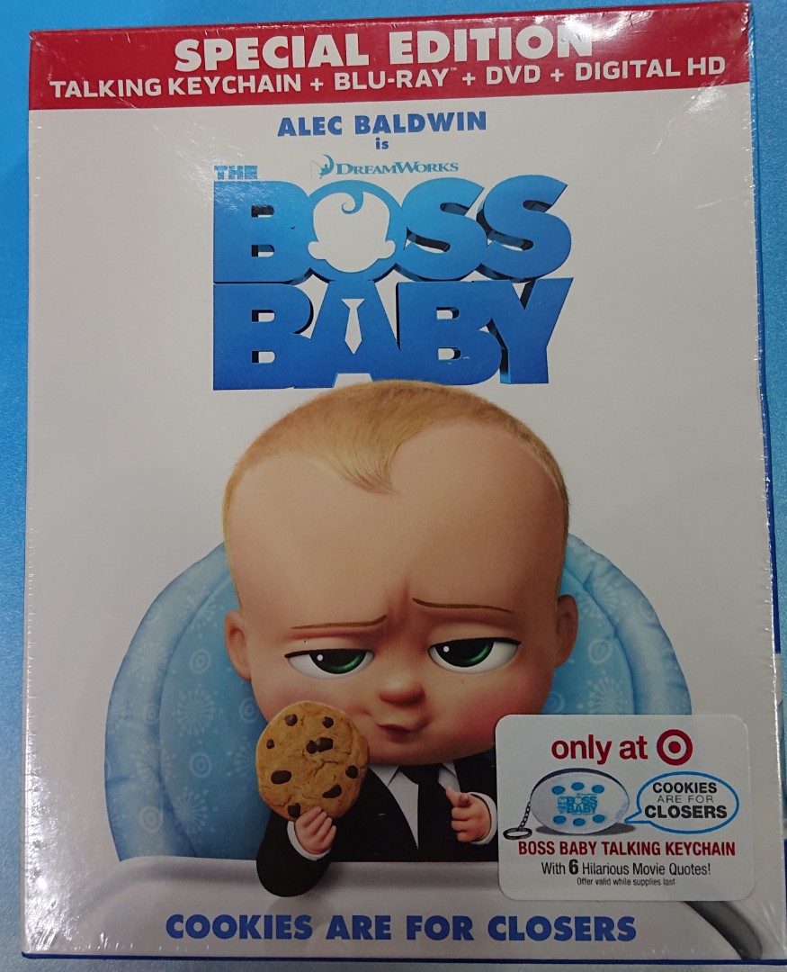 全新限量特别版 Dvd The Boss Baby 英文字幕 音樂樂器 配件 Cd S Dvd S Other Media Carousell