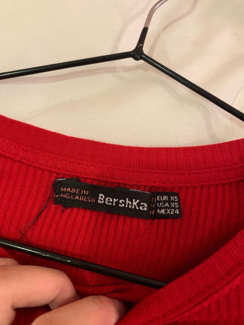 Bershka criss cross bodysuit (Category: Sleeveless) located in Quezon City. Submitted by styledmanila (Listing ID 1012293074, Image 3). Description: -fits xs to s -stretchable .