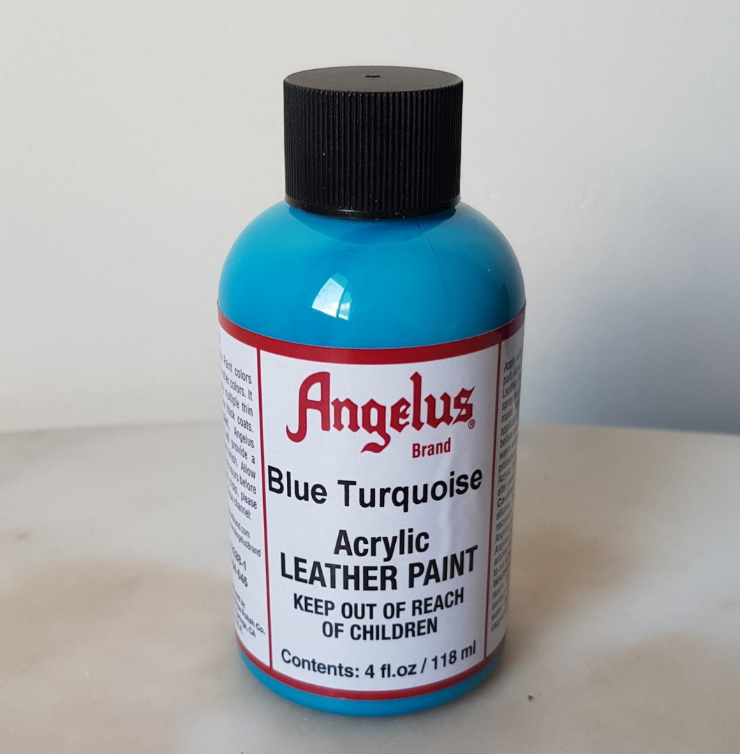 angelus turquoise paint