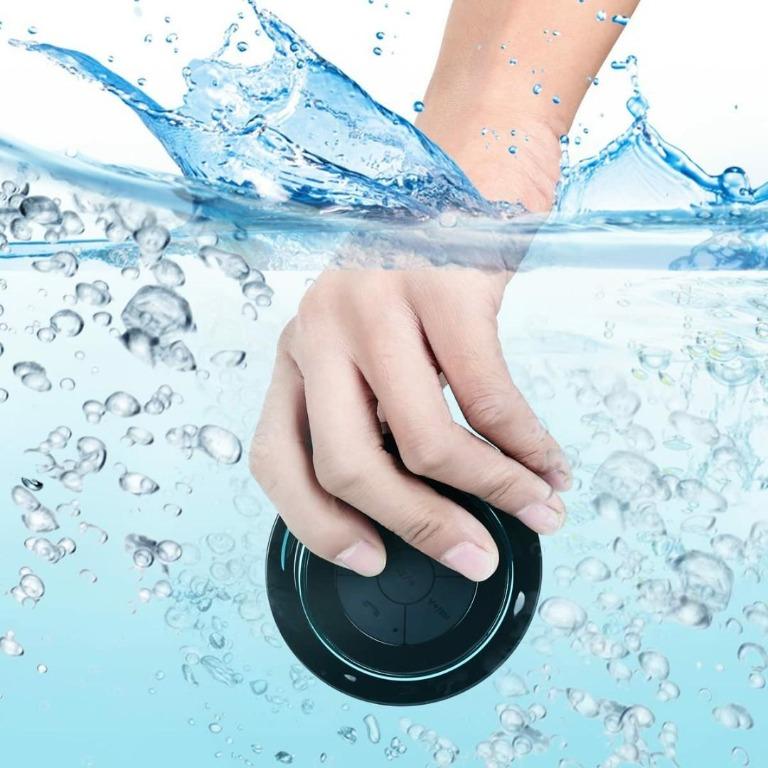 Bluetooth Shower Speakers, HAISSKY Portable Wireless Waterproof Speaker