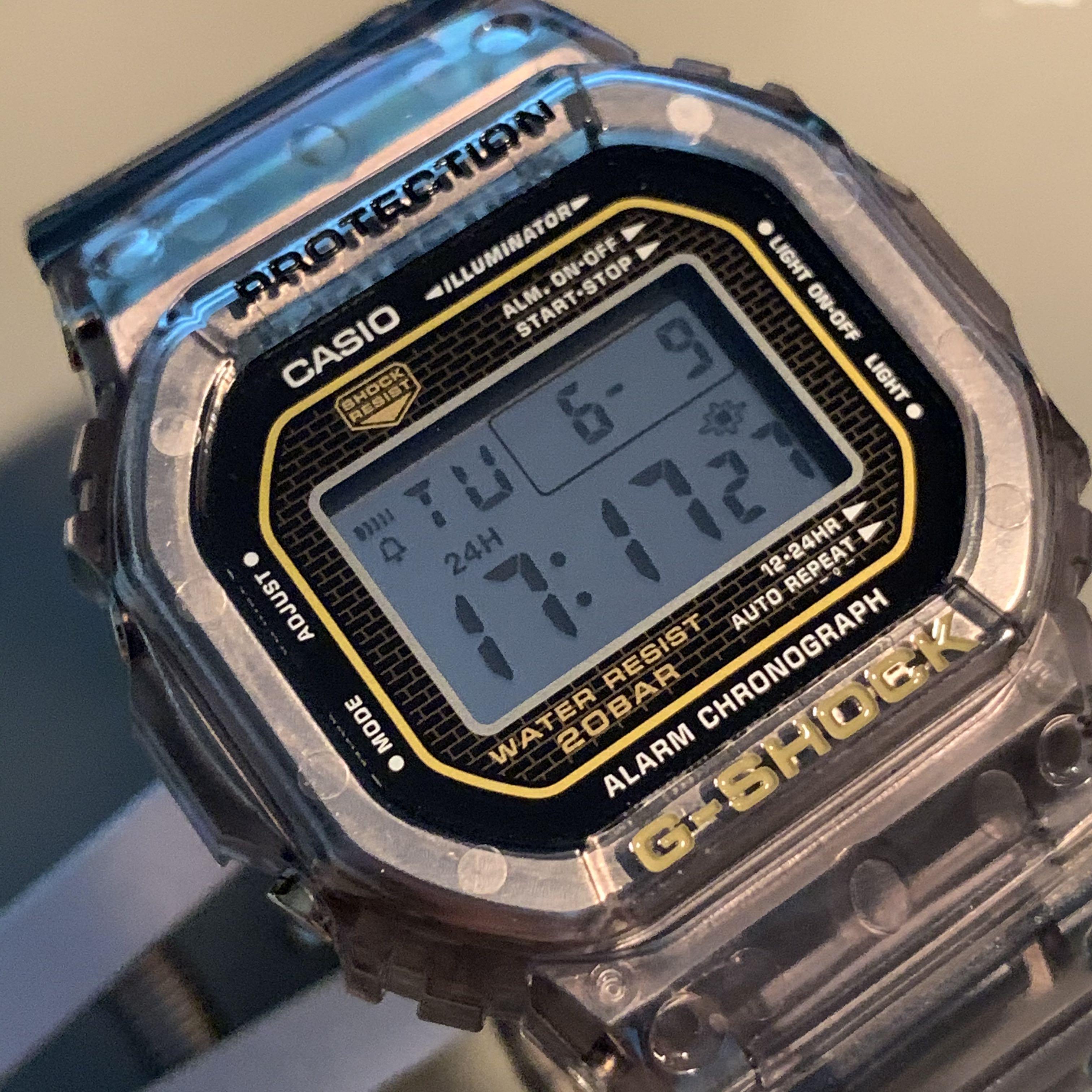 G-SHOCK DW-5025D-8JF オーシャングレー ミラー液晶 G-SHOCK