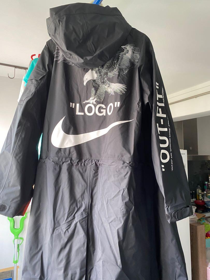 Nike off sale white eagle jacket