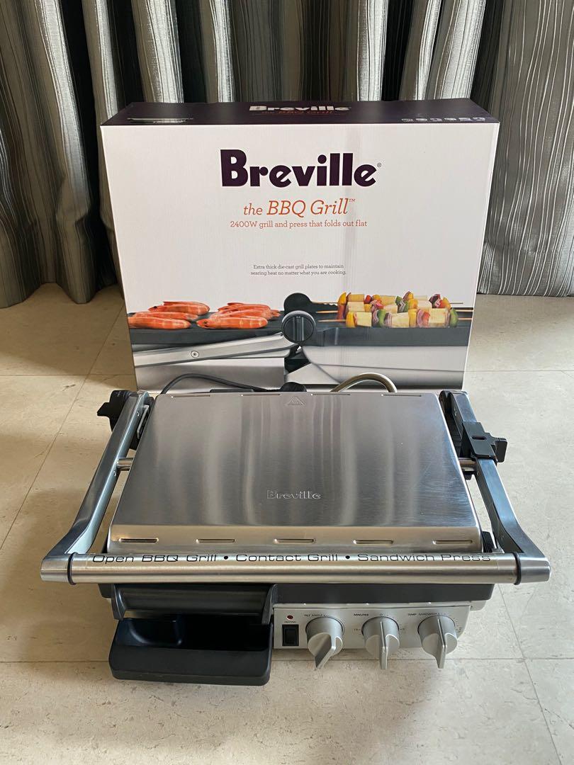 sponsoreret sy blive imponeret Breville the bbq grill 800GREX, TV & Home Appliances, Kitchen Appliances,  BBQ, Grills & Hotpots on Carousell