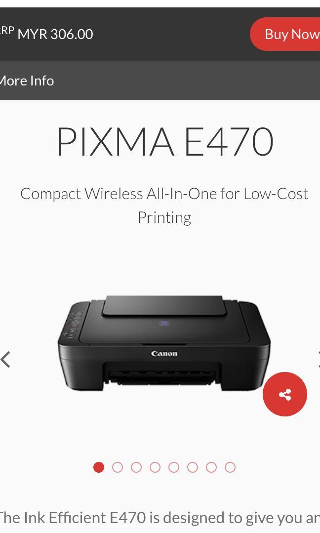 epson e470 printer