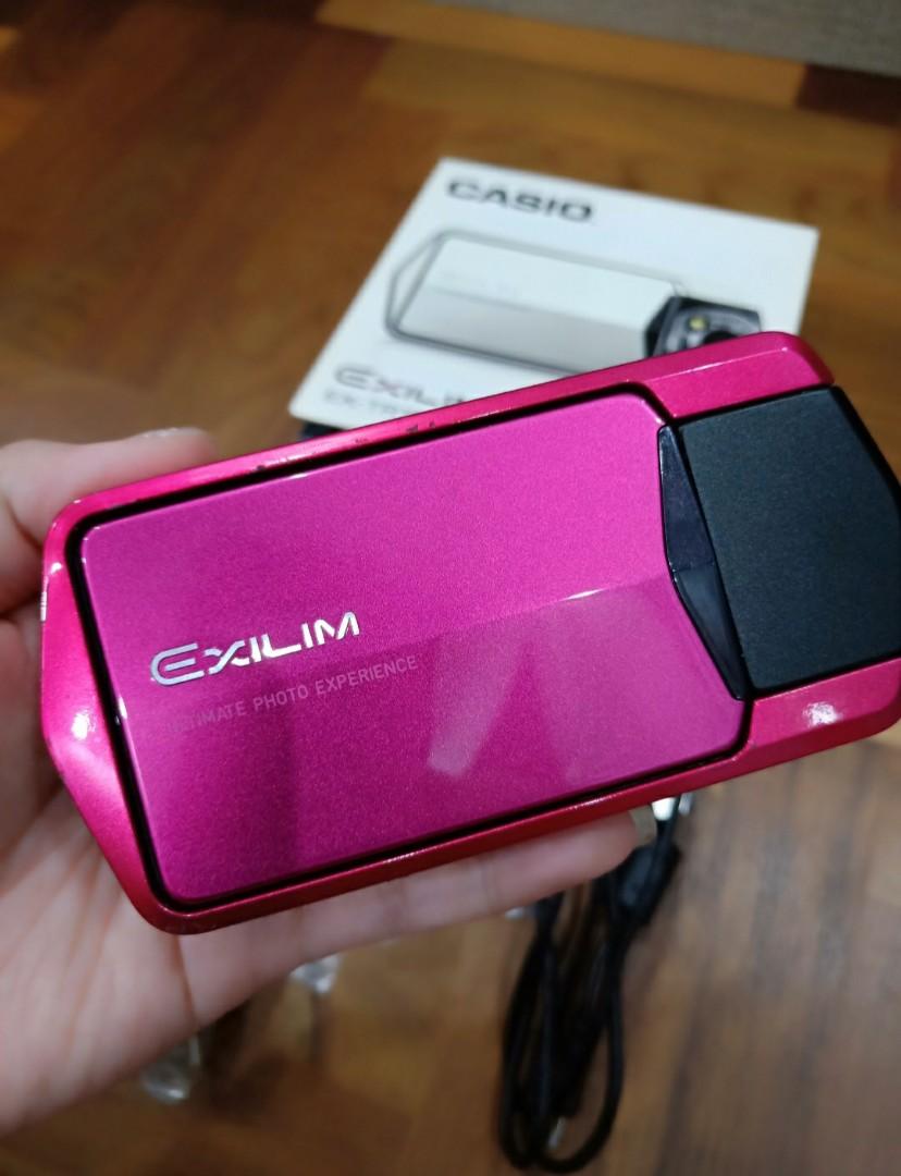 CASIO HOT PINK EX TR150