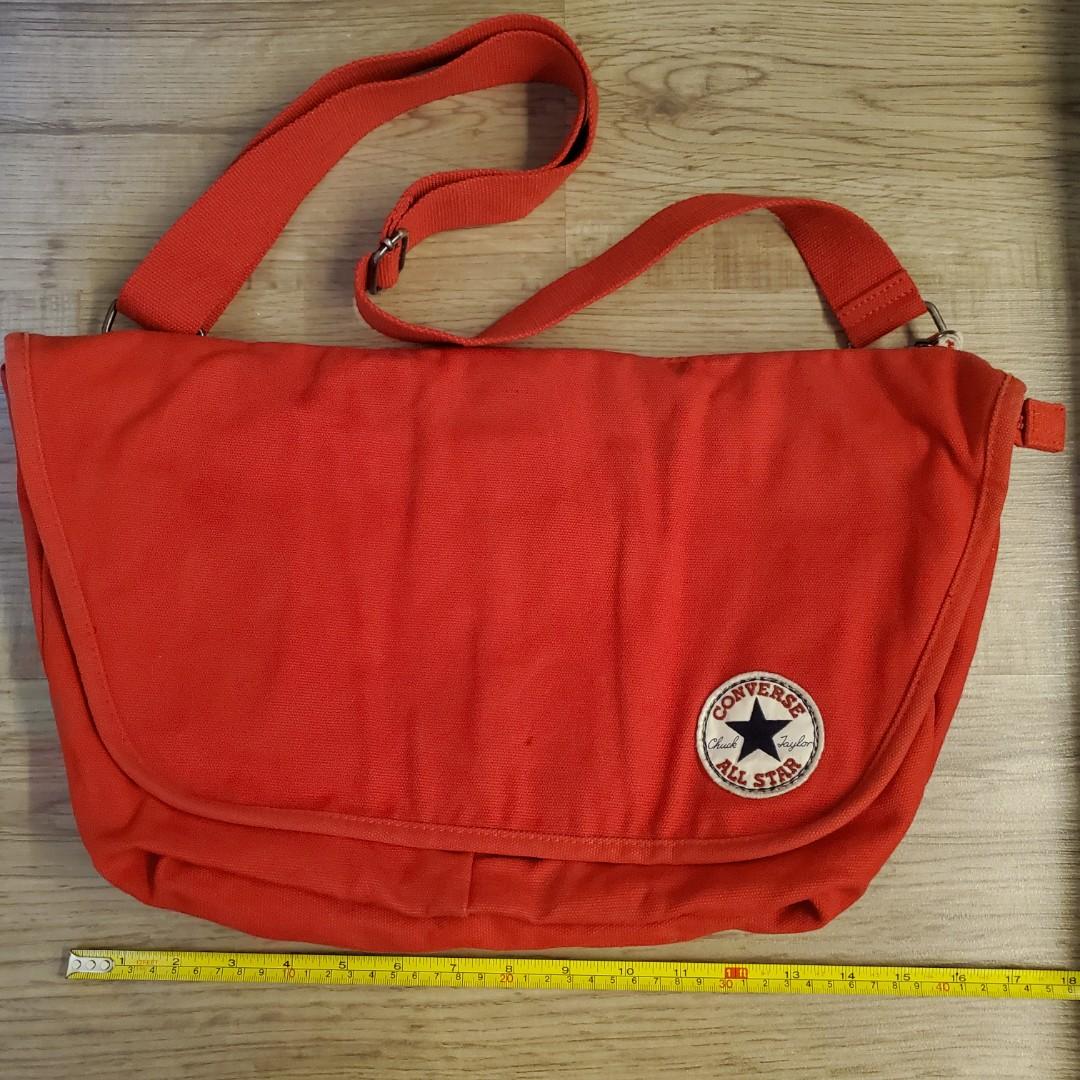 converse sling bag red