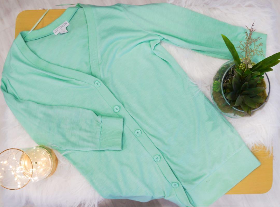 tiffany blue cardigan