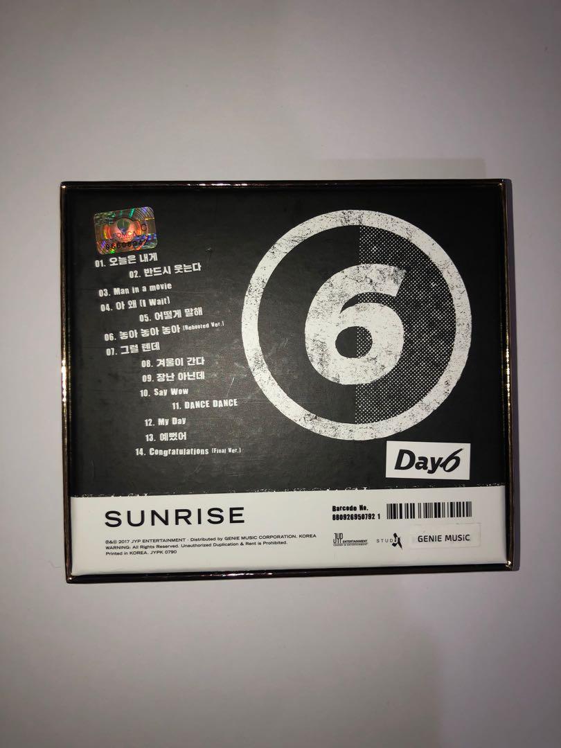 DAY6 SUNRISE with Inclusions , K-Wave on Carousell