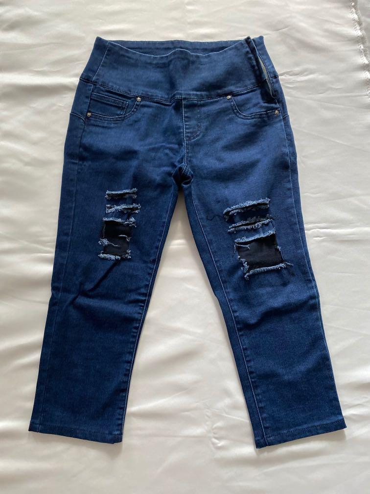 ripped jeans size 10