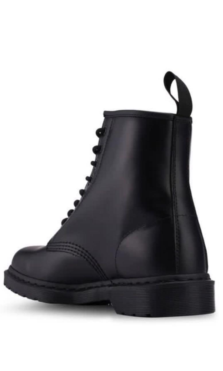 Dr Martens 1460 Mono Black Boots, Women 