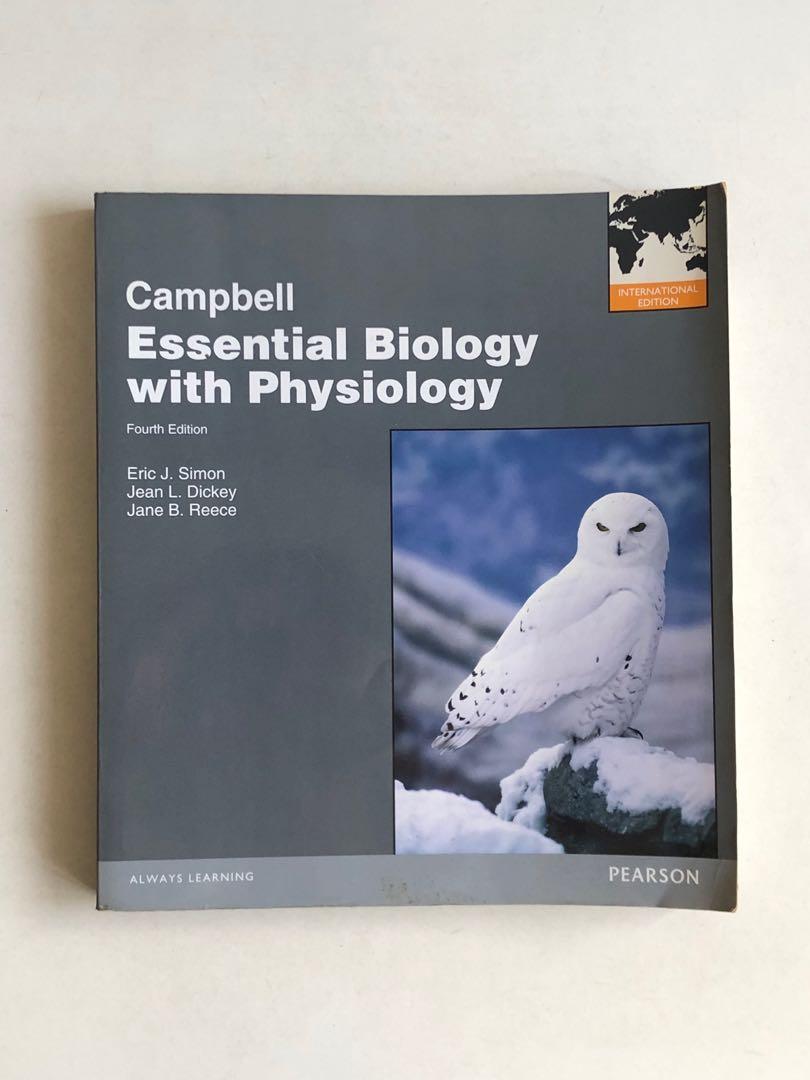 Essential Biology With Physiology By Eric J Simon Jean L Dickey