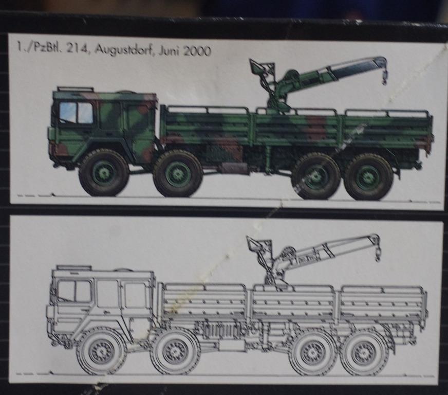 Revell MAN 10t Milgl 8x8 Truck Modellbausatz 1:35 - Bundeswehr Modell