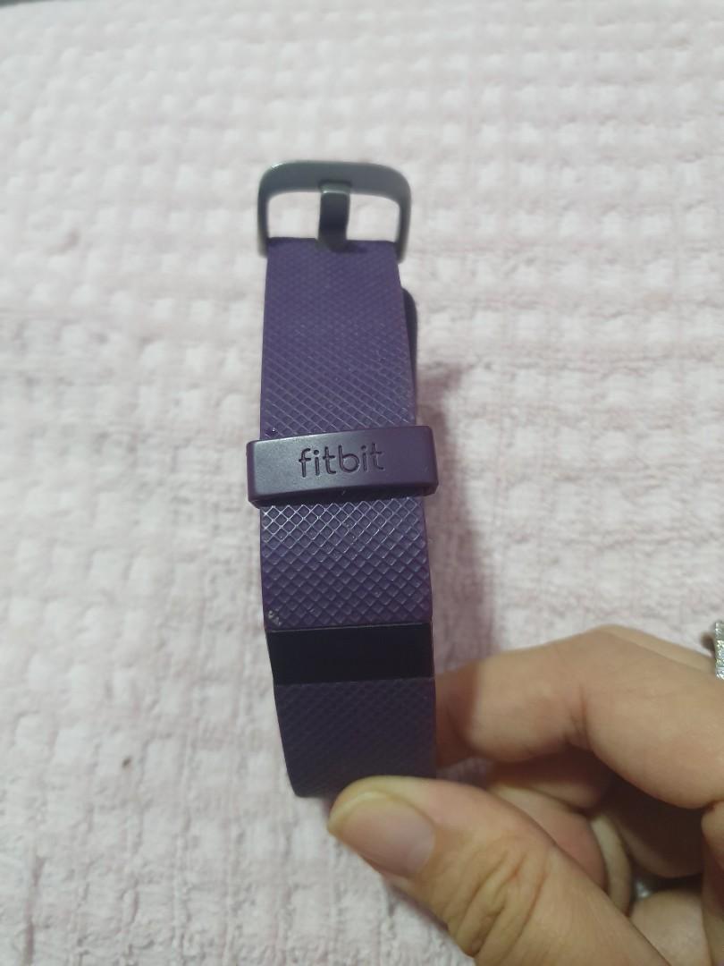 Fitbit charge hr purple outlet