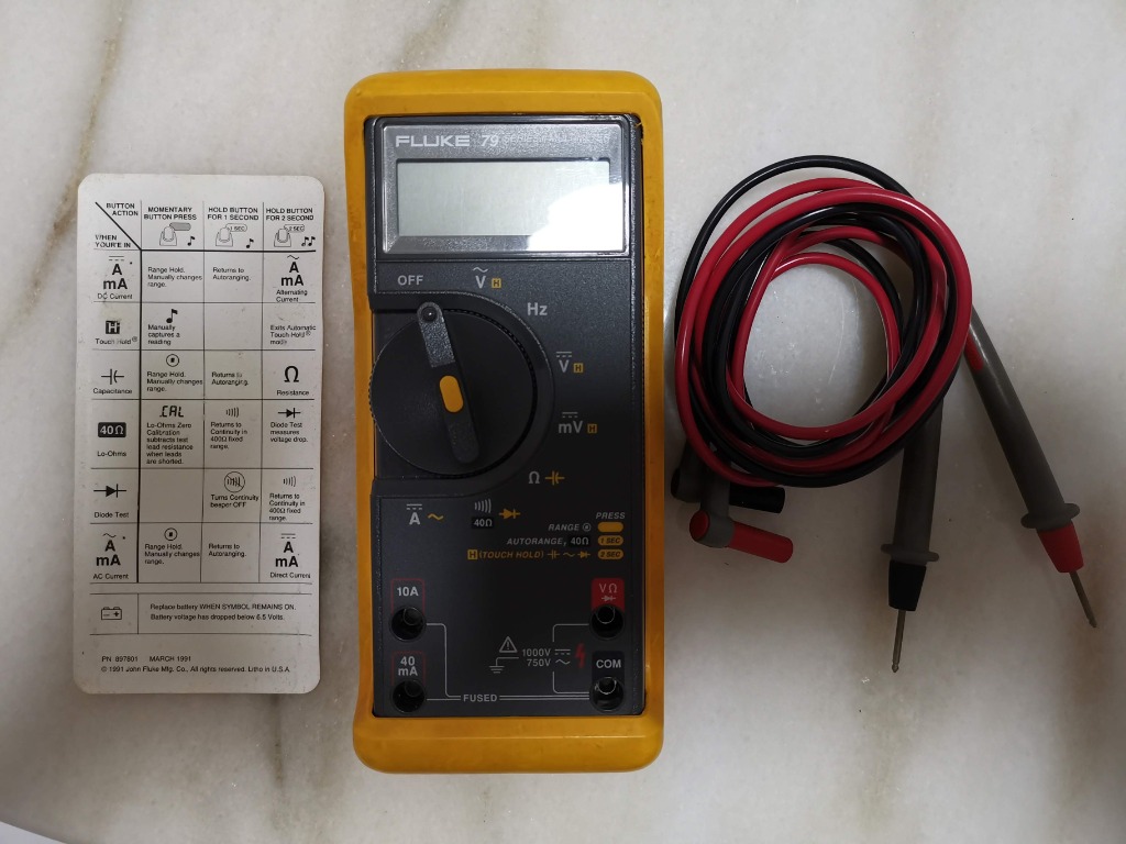 Fluke 79 Multimeter, Health & Nutrition, Health Monitors & Weighing