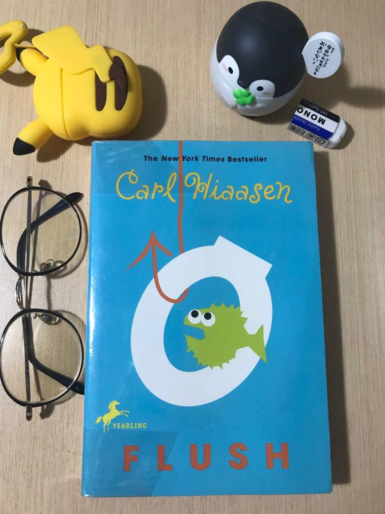 Flush By Carl Hiaasen Books Books On Carousell