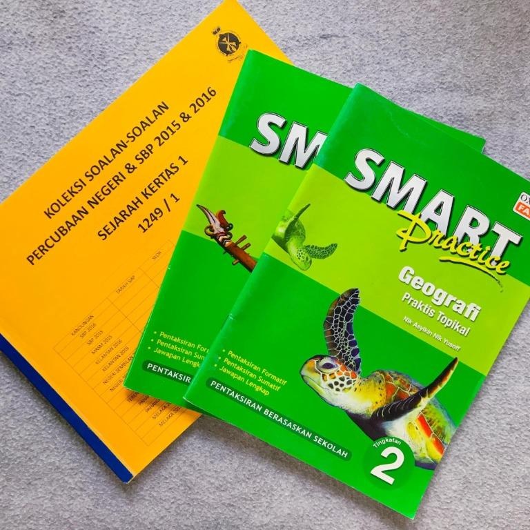 Form 2 Sejarah & Geography Exercise Book, Hobbies & Toys, Books & Magazines, Textbooks on Carousell