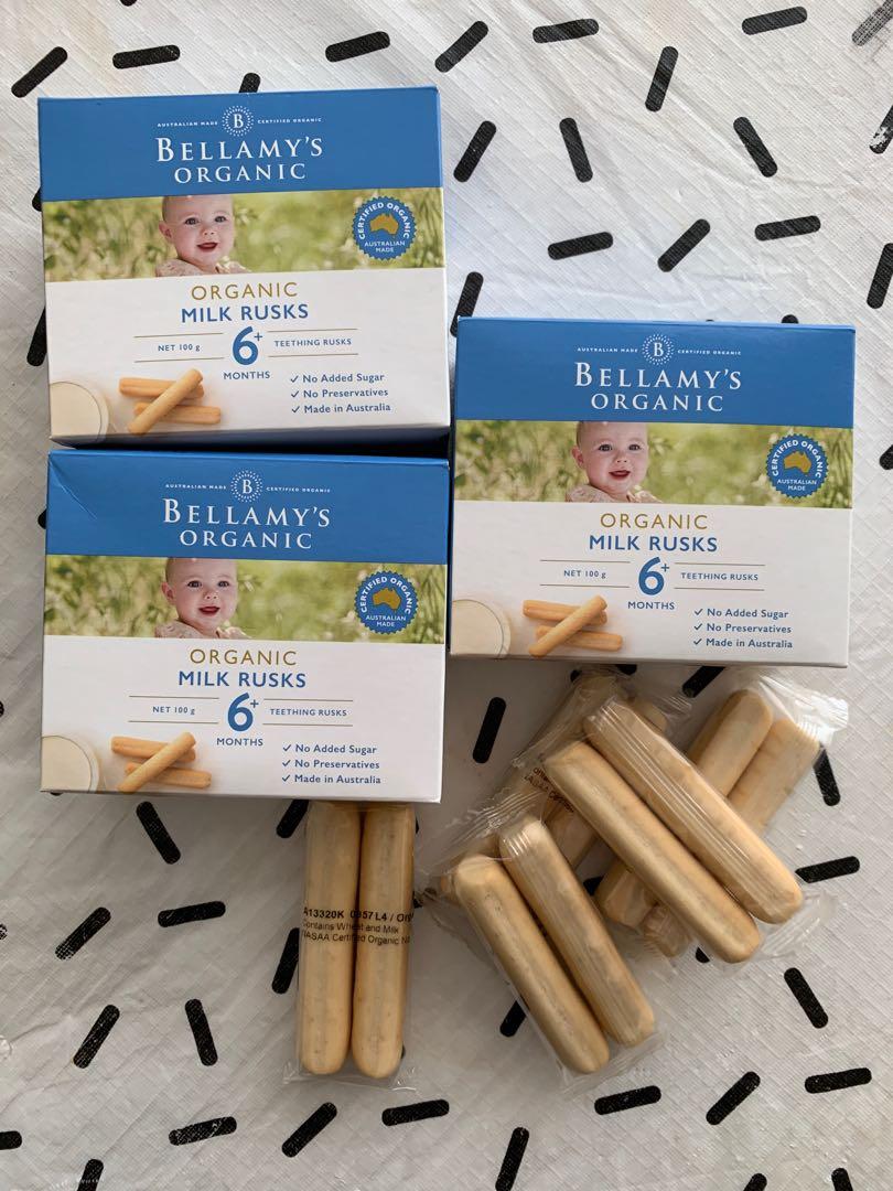 bellamy teething rusk