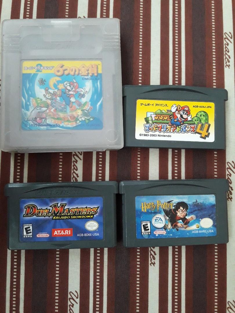 Gameboy Advance Carts On Carousell