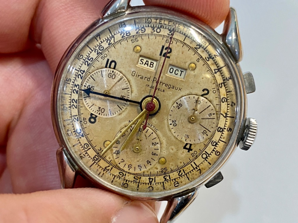 Girard perregaux chronograph vintage online