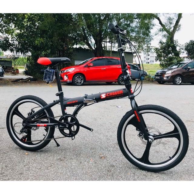 Folding hotsell bike harga