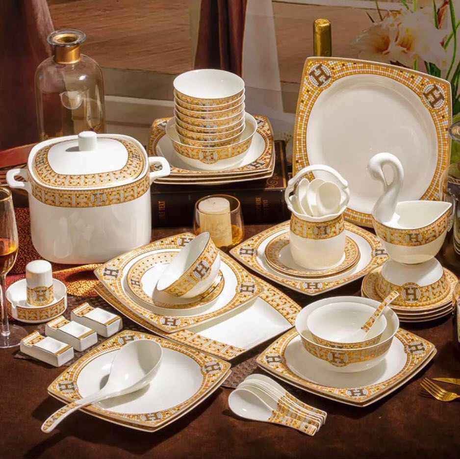 hermes tea set