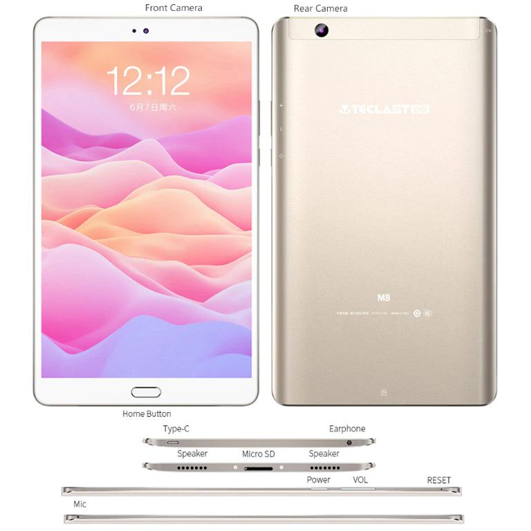 High Res 8 4 Inch Tablets Teclast M8 Android Tablet Netbook Mobile Phones Tablets Tablets On Carousell