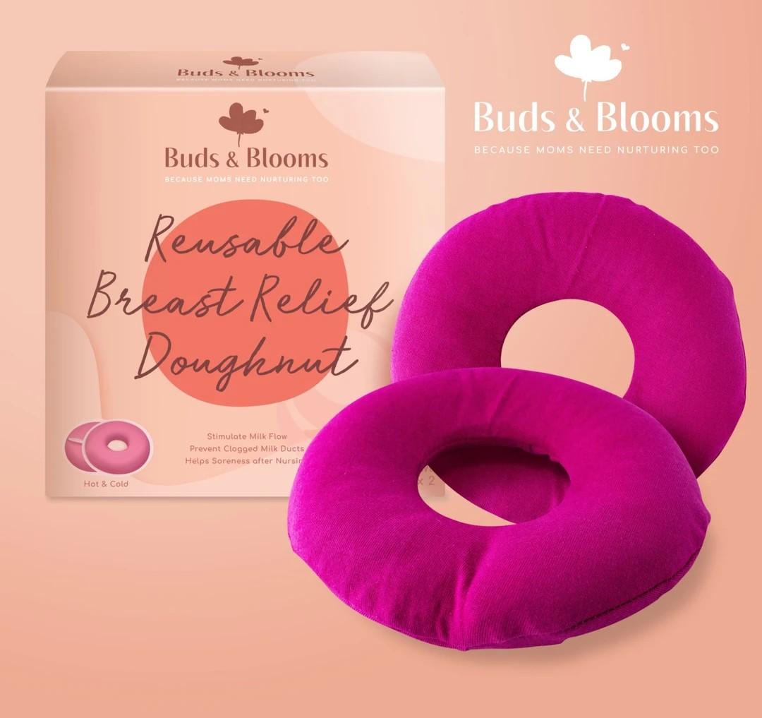 Hot And Cold Breast Relief Doughnut Compress Babies Kids Nursing Feeding Breastfeeding Bottle Feeding On Carousell