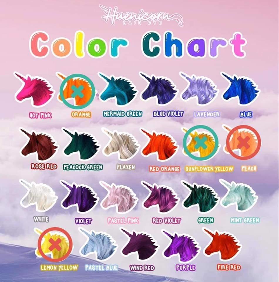 Huenicorn Vibrant Hair Dye Health Beauty Hair Care On Carousell