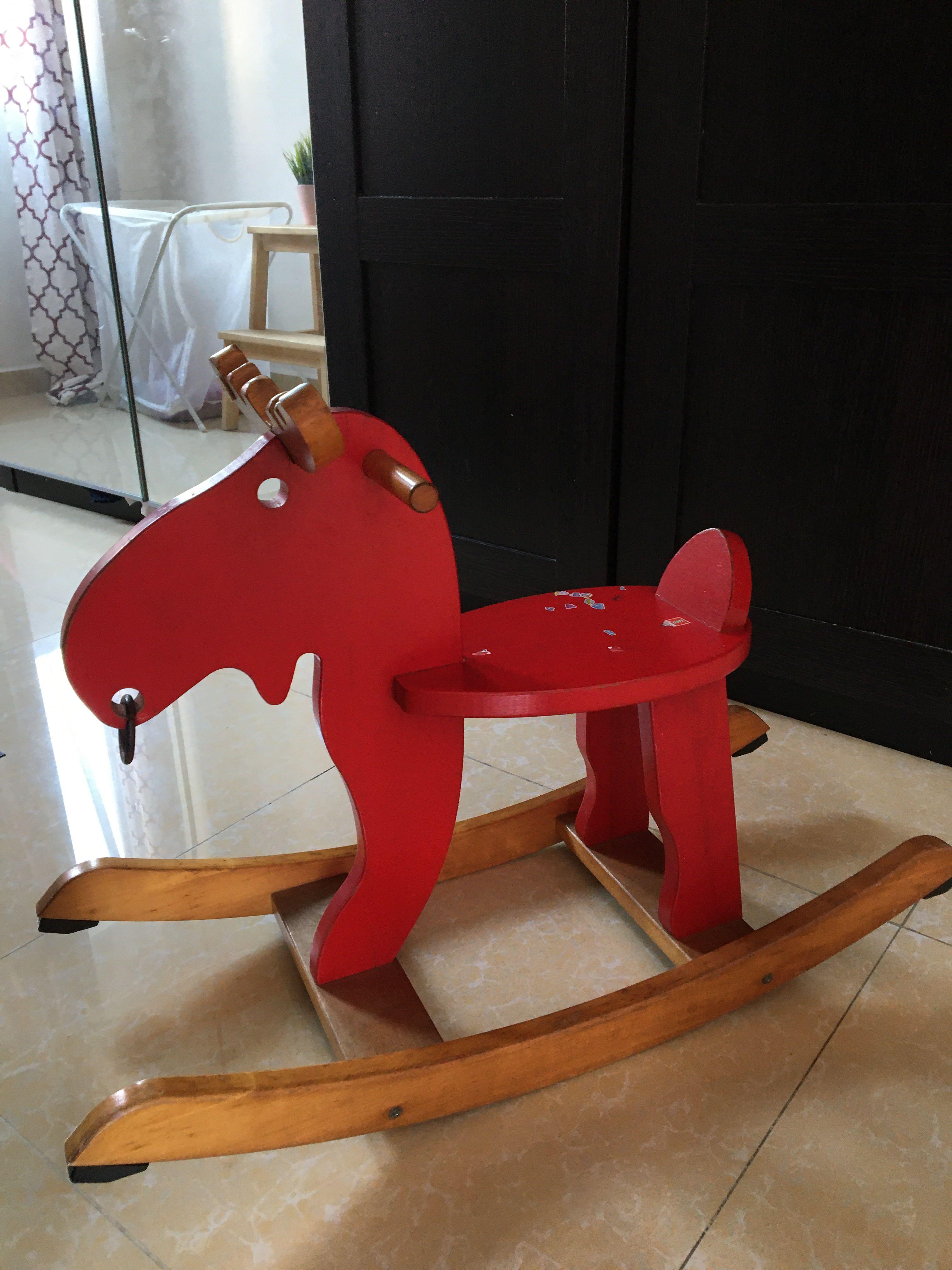 ikea ekorre rocking moose
